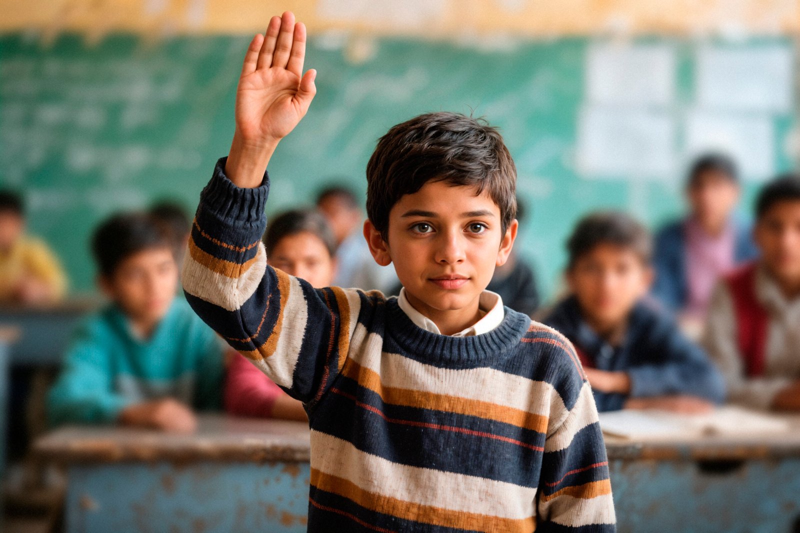 boy-raises-hand-classroom